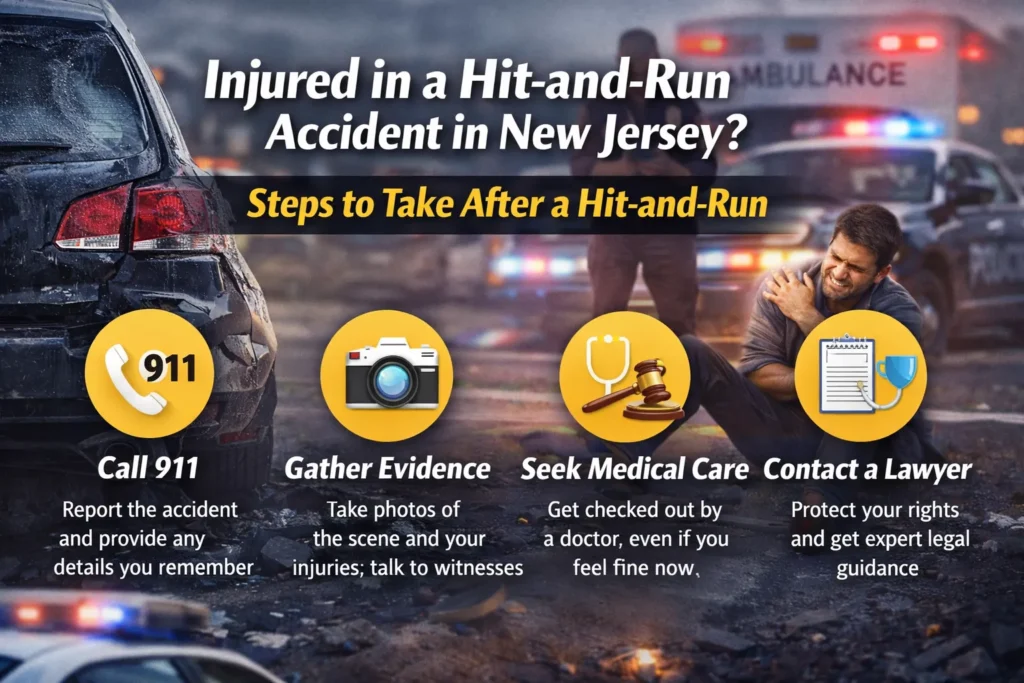 Injured in a Hit-and-Run Accident in New Jersey
