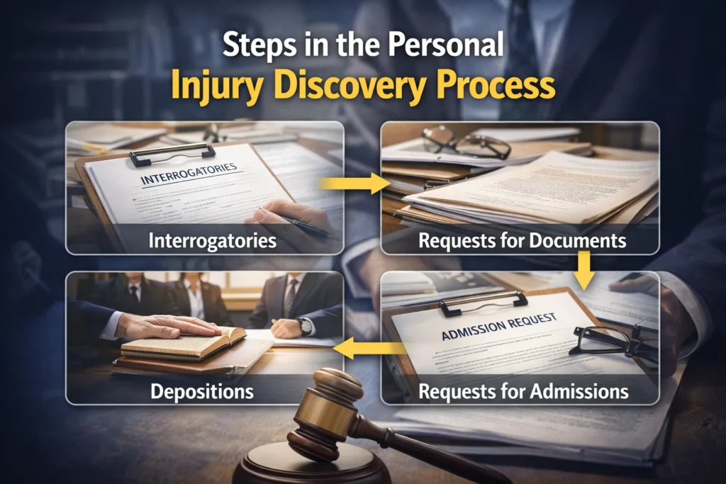 stages of personal injury lawsuit