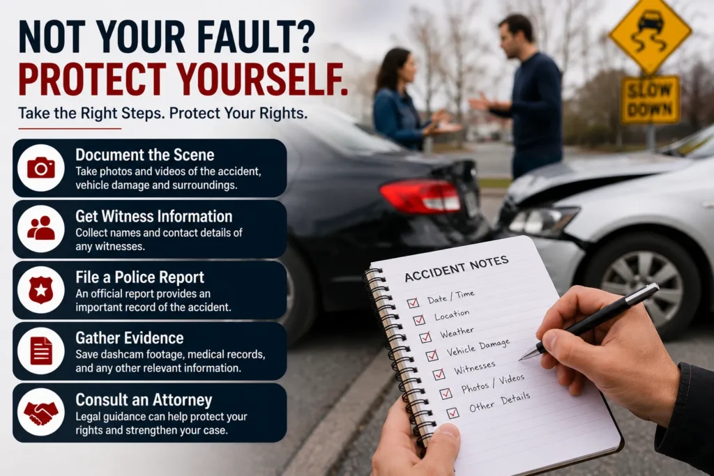 Steps to protect your rights after a car accident
