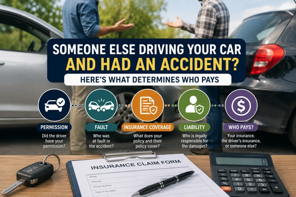 Car accident insurance coverage and liability explained